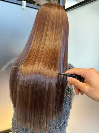 ロング SALOWIN心斎橋Suite店所属・洗っても取れない 髪質改善|OJIROのヘアスタイル