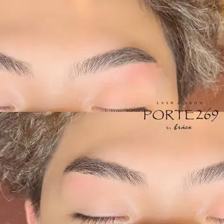 メンズ アイブロウ Lash&brow PORTE269布施店所属・brace 竹田愛海のエステ・リラクイメージ