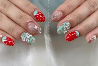 ネイル 神田 ココナッツのネイルデザイン