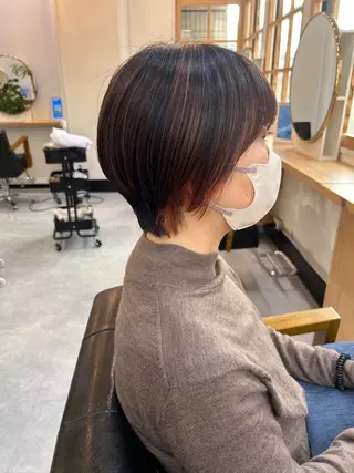 ショート CARICIA 白木 由里加/新栄のヘアスタイル