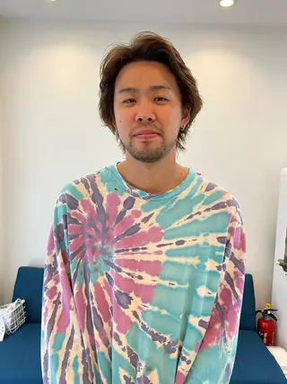 メンズ THE SUITS  BROTHERS 金山所属・坂口 敬志朗のヘアスタイル