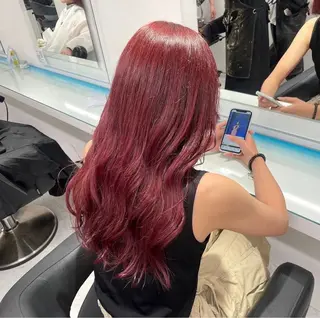 ロング ダブルカラー特化✨ /透明感カラーゆりあのヘアスタイル