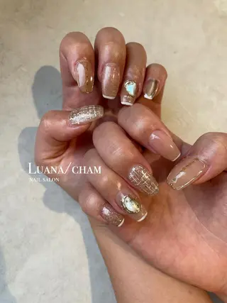 ショート ネイル nail salon neigeのネイルデザイン