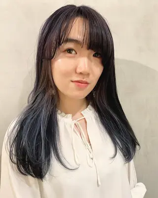 セミロング カラー 優作 〜圧倒的信頼〜のヘアスタイル