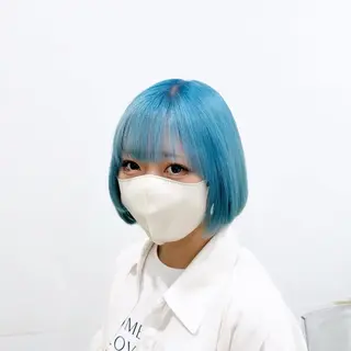 ショート カラー 渋谷/透明感カラー /半個室/こうめいのヘアスタイル