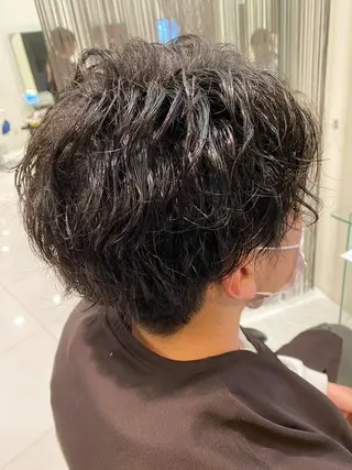 パーマ 及川 歩真のヘアスタイル