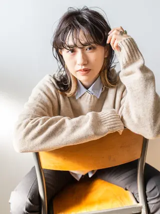 ミディアム カラー 栄・伏見 JOULE'Sのヘアスタイル