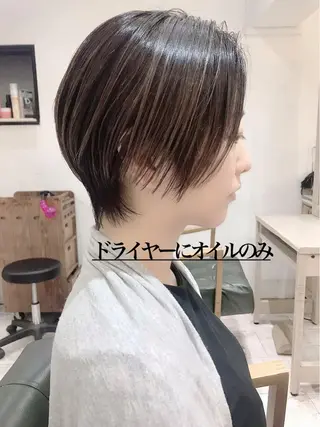 ショート シンプル+αな デザインを 松崎陸のヘアスタイル