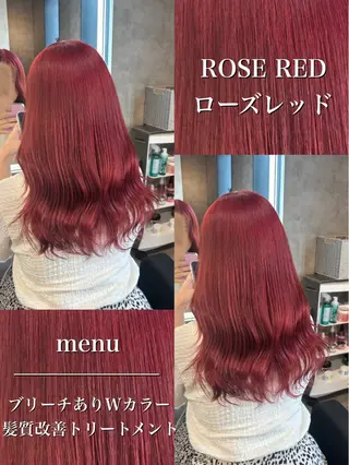 カラー パーマ ヘアアレンジ 透明感ブリーチカラー 🌈TOMOHIROのヘアスタイル