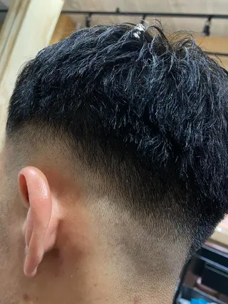 メンズ メンズブリーチカラー /パーマ ごーた立川のヘアスタイル