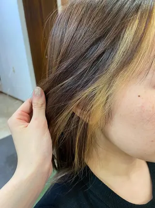 カラー 金山/レイヤー カット/Hikariのヘアスタイル
