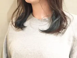 ミディアム カラー 大西 直人のヘアスタイル