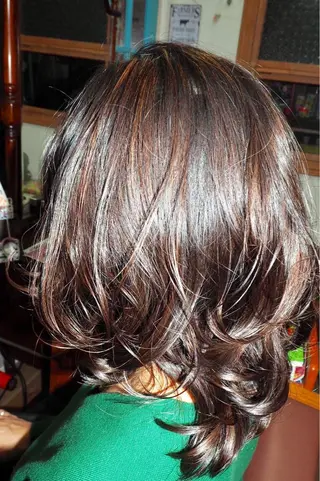 セミロング ポルタカリーナサロン yukariのヘアスタイル