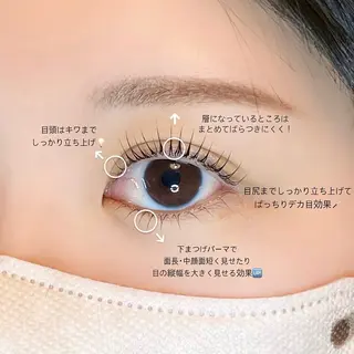 マツエク・マツパ aimee あいりのマツエク・マツパデザイン