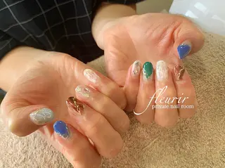 ネイル フルリール 【プライベートサロンのネイルデザイン