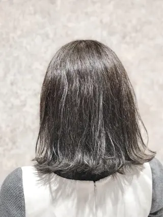 ミディアム カラー 🫟Blanco🫟 Color&Careのヘアスタイル