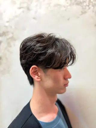 ショート パーマ メンズ Baby’s breath所属・藤田 年哉のヘアスタイル