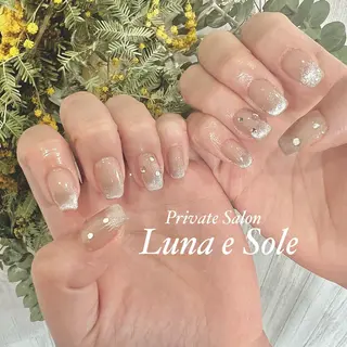 ロング ネイル Luna e  Soleのネイルデザイン