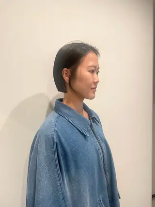 ショート カラー 渋谷 留菜のヘアスタイル