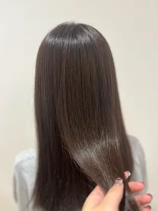 ロング カラー 水野 真伽のヘアスタイル