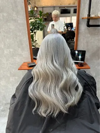 ロング カラー C'LD Hair Produce【シールドヘアープロデュース】所属・シールドヘアー/那覇 /縮毛矯正/ブリーチのヘアスタイル