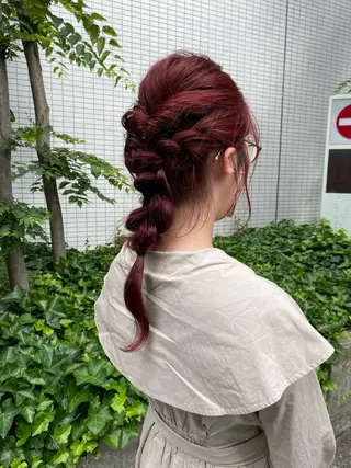 ヘアアレンジ カ ノのヘアスタイル