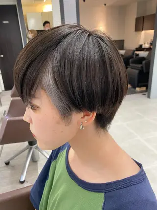 ショート カラー jill by gisel＿奥家のヘアスタイル