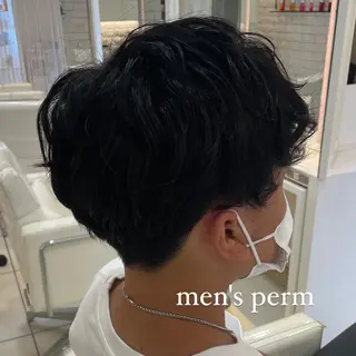 パーマ メンズ BiBi  藪 菜月のヘアスタイル