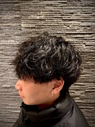 パーマ メンズ ヒロ銀座ヘアーサロン恵比寿店所属・💈下川 恭平💈のヘアスタイル