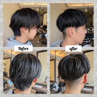 メンズ 吉田 彩のヘアスタイル