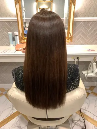 ロング ケアカラー/縮毛矯正 /レイヤー/板垣光采のヘアスタイル