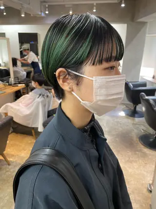 ショート 斎藤祐樹 /レイヤー/パーマのヘアスタイル