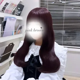 ロング カラー Ririka/銀座/ 暖色カラー♥️のヘアスタイル