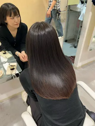 ロング カラー 🌝ぷる艶ハイトーン 柔らかヘア🍅まあやのヘアスタイル