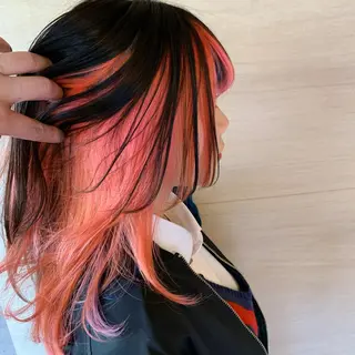 セミロング カラー 中嶋 【ナカジマ】のヘアスタイル