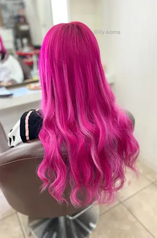 ロング カラー 🐥こ ま🐥のヘアスタイル