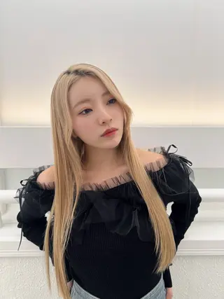 セミロング カラー 💎透明感カラー特化 💎TAISEIのヘアスタイル