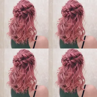 セミロング ヘアアレンジ 🌷MAYU 🌷のヘアスタイル