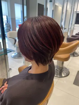 ショート EARTH  紫竹山 🦋本間未来🦋のヘアスタイル