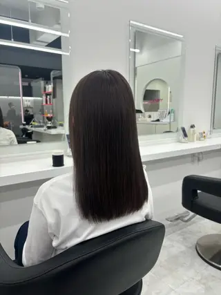 セミロング カラー 🤍レイヤー/顔周り /hirari🤍のヘアスタイル