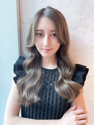 セミロング Sakura /韓国ヘア🪄︎︎のヘアスタイル