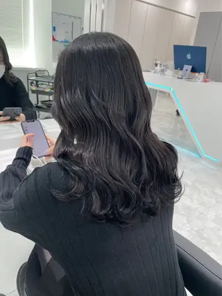 ロング カラー 大人っぽ暗髪レディ 🩶takuto🩶のヘアスタイル