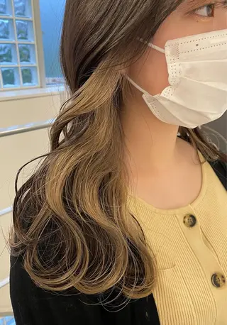 ロング tablier所属・北名古屋 /美容院カフェのヘアスタイル