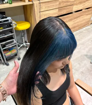 カラー 佐藤 万倫💞⭐️のヘアスタイル