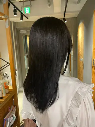 ロング カラー ヘアアレンジ CEINE loq ‪🍒なつきのヘアスタイル