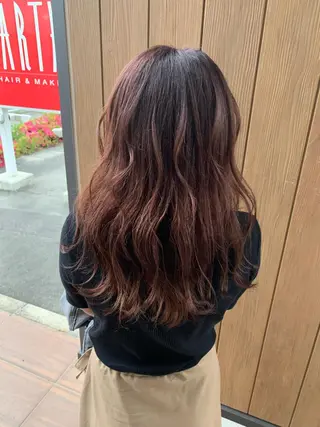 ロング カラー 工藤 勇樹のヘアスタイル