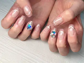 ネイル Queennail 北堀江Yumiのネイルデザイン