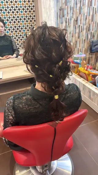 ロング 渡部 優衣のヘアスタイル