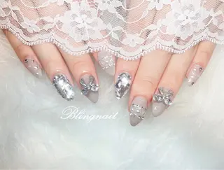 ネイル 23時まで❤︎韓国、 ワンホンネイルのネイルデザイン