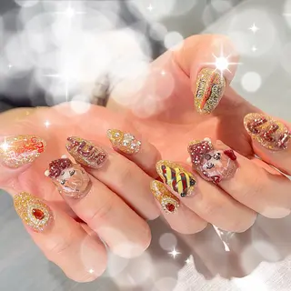 ネイル joieange京橋 nanamiのネイルデザイン